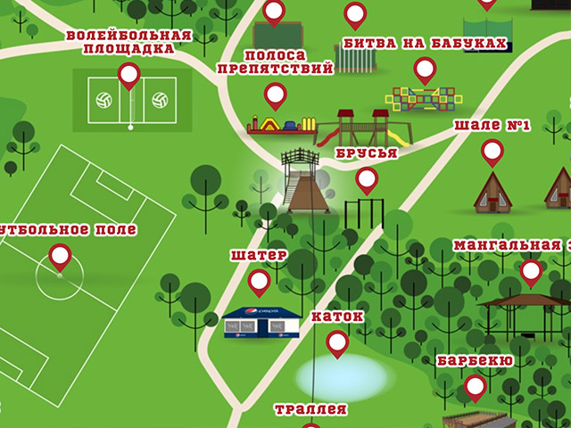 Проживание и спорт на одной большой территории